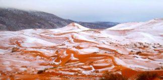 Global Warming: Sahara Bedekt Met Sneeuw Sinds 37 Jaar